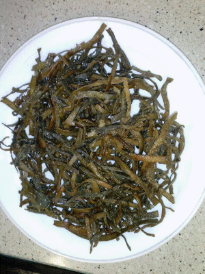 Espaghetti de mar frita